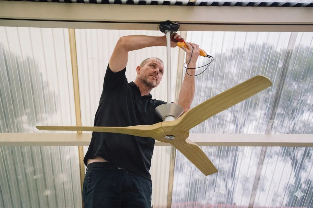 Willoughby electrician performing a switchboard upgrade